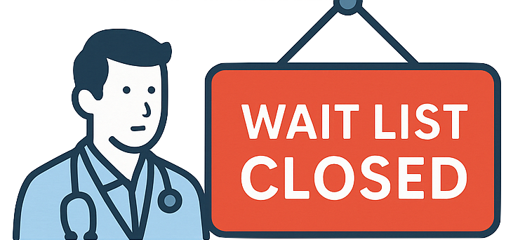 Wait List Closed