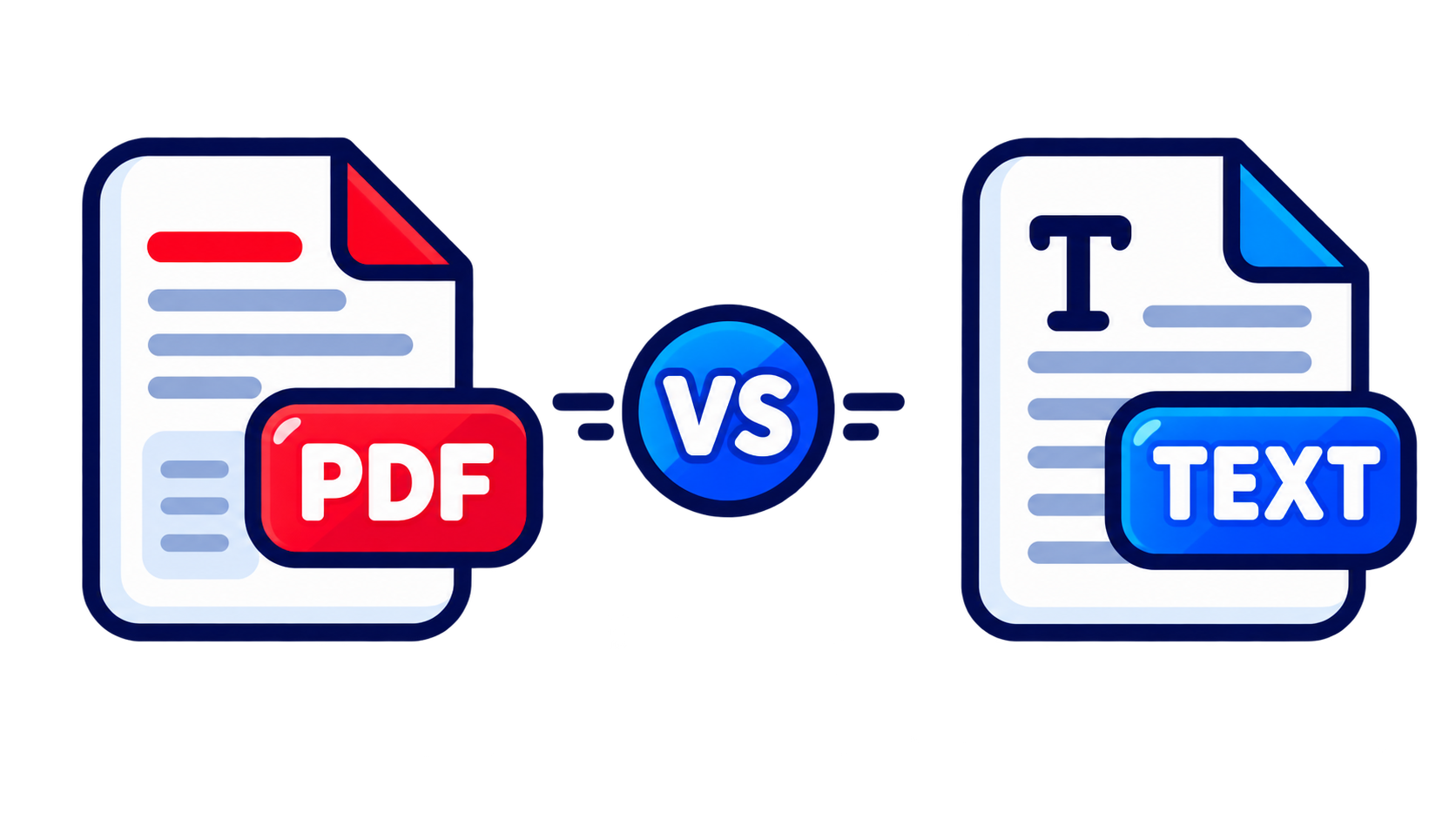 PDF vs Text Blog