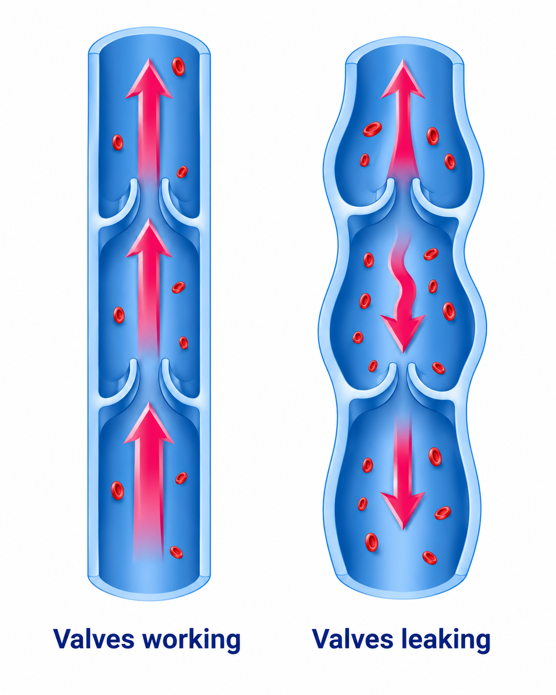 Vein Valves comparison